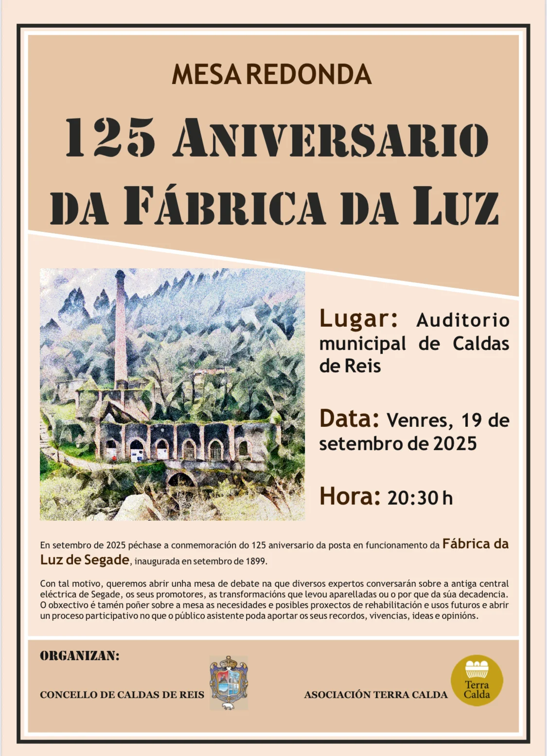Mesa redonda sobre a Fábrica da Luz